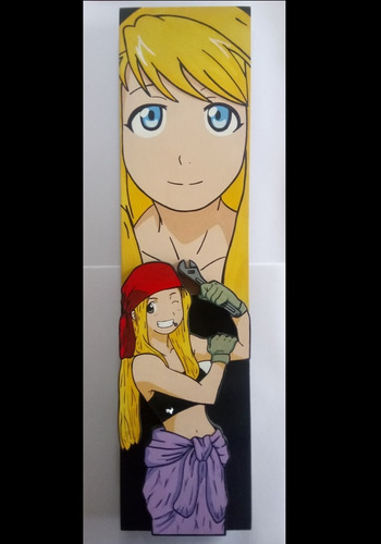 Largueros Cuadros Anime Fullmetal Alchemist Winry Y Mas