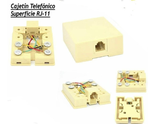 Cajetín Telefónico Rj-11