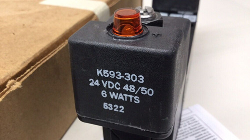 Parker L7652441149b Solenoid Valve 24vdc 48/50 Ccb