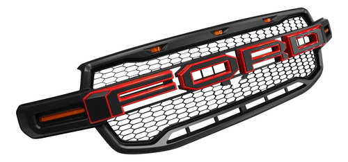 Careta Led Ford Ranger Xls Xlt Ltd+ Raptor 23+ Letras Rojas