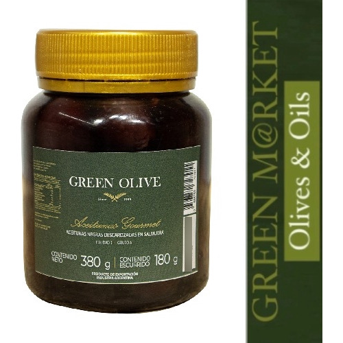 Aceitunas Negras Descarozadas Calif N°0 X250gr. Green Olive
