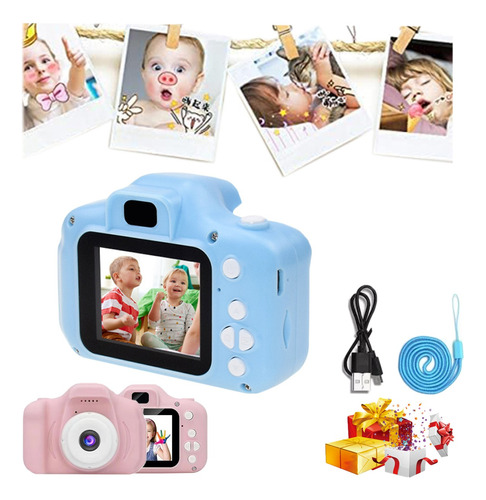 Camara Digital Niños Uso Rudo Hd 1080p Fotos Video Infantil