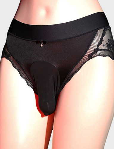 Ropa Interior Tangas Para Hombre Encaje Briefs 2 Piezas