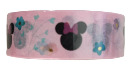 Washi Tape Minnie Rosa Flor