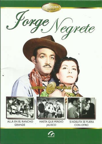 Paquete Jorge Negrete | Dvd Película Nueva