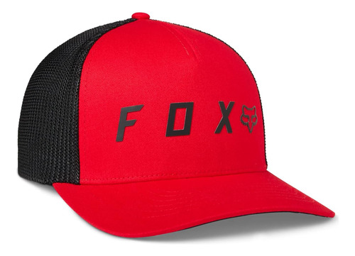 Gorro Fox Racing Absolute Flexfit Mujer, Rojo Fuego, Grande