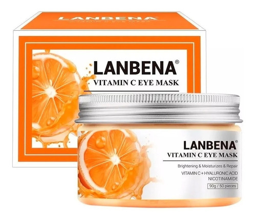 Parches Para Ojos Lanbena Vitamina C Antiarrugas Ojeras Full Tipo De Piel Todo Tipo De Piel