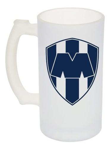 Tarro Cervecero 16 Oz Rayados De Monterrey