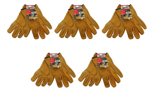 Guantes De Carnaza Santul Unitalla Paquete De 5 Pares