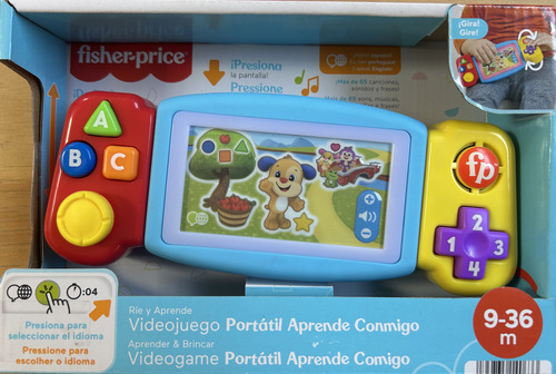 Videojuego Fisher-price Aprende Conmigo, Control Luz Sonido