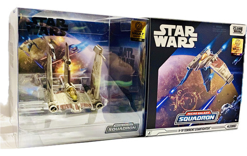 Star Wars Micro Galaxy V-19 Torrent Starfighter Exclusivo
