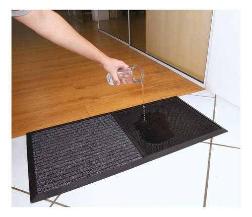 Tapete Sanitizante P/higienizar Pes 78x40cm Limpeza +secante