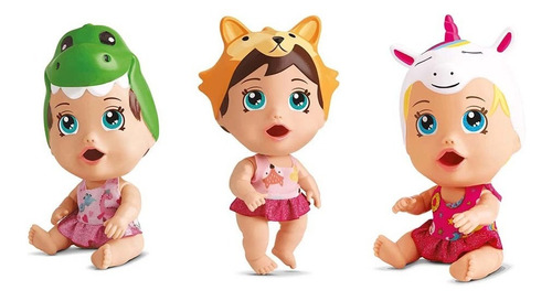 Boneca Little Dolls Bichinhos Come E Faz Caquinha- Divertoys