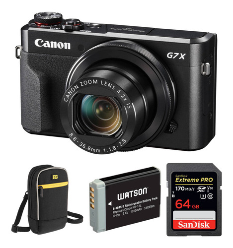 Canon Powershot G7 X Mark Ii Digital Camara Con Free Accesso