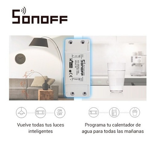 Interruptor Sonoff Basic Wifi Casa Inteligente
