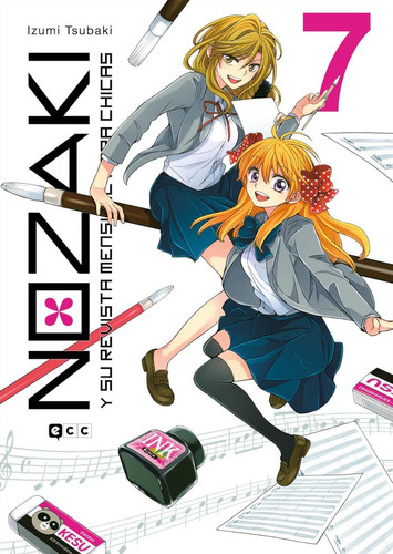 Manga Nozaki Y Su Revista Mensual Para Chicas Tomo 07 - Ecc