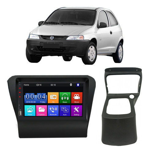 Kit Multimidia Celta Mp5 2001 A 2004 2005 Bluetooth Usb 7pol