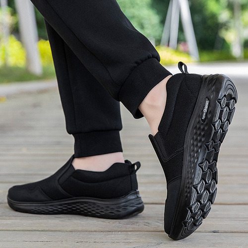 Zapatos Tenis Negros Mujer Y Hombres Pie Diabetico Cómodo A