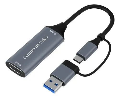 Placa Captura De Vídeo Hdmi Para USB Monitor DVR Celular PS4