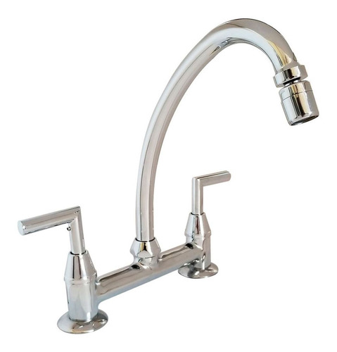 Griferia Cocina Aqualaf 9001 Aukan Lever Ceramico