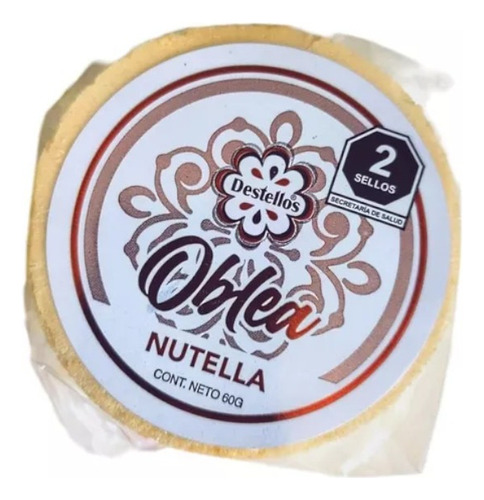 Destellos Dulces Obleas De Sabores De 60g