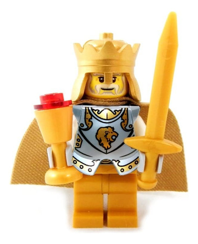 Minifigura De Lego Booster Bricks Knights Kingdom King