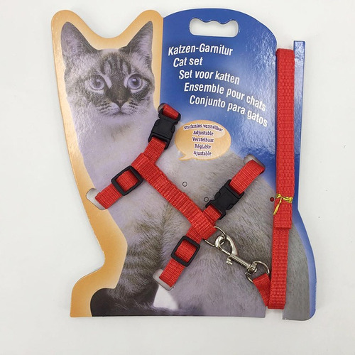 Pretal Correa Ajustable Para Gatos Y Perros Pequeños