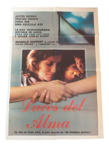 Poster Afiche Cine Original - Luces Del Alma - Paul Cox *