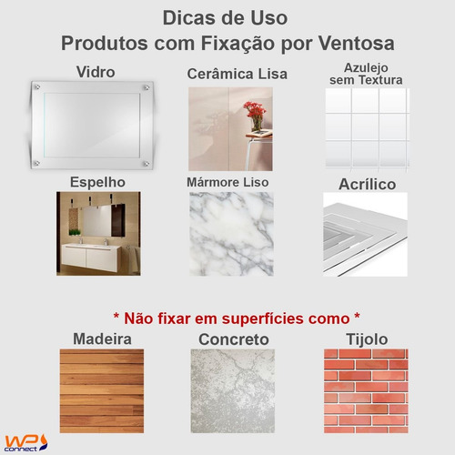 Porta Shampoo Duplo Cobre Rosé Aço Piatina Fixação Ventosa