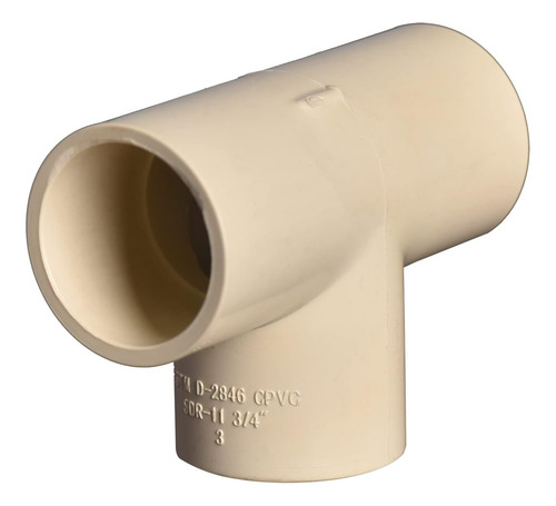 10 Accesorios De Tubería Cpvc Tee De 1/2 Pulgada (desl...