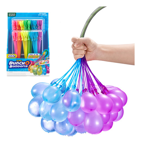 Globos De Agua De Llenado Rapido Multicolor 200 Piezas