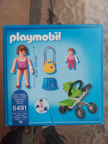 Playmobil 5491 Juguete Muñecos Mamá Bebé |