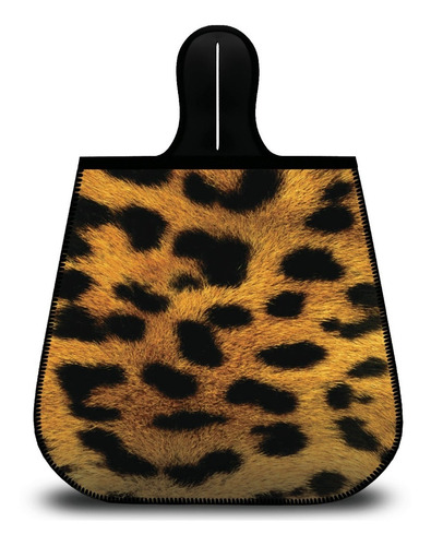 Imagem 1 de 3 de Lixeira De Cambio Para Carro Em Neoprene Lixo Lixinho Onça