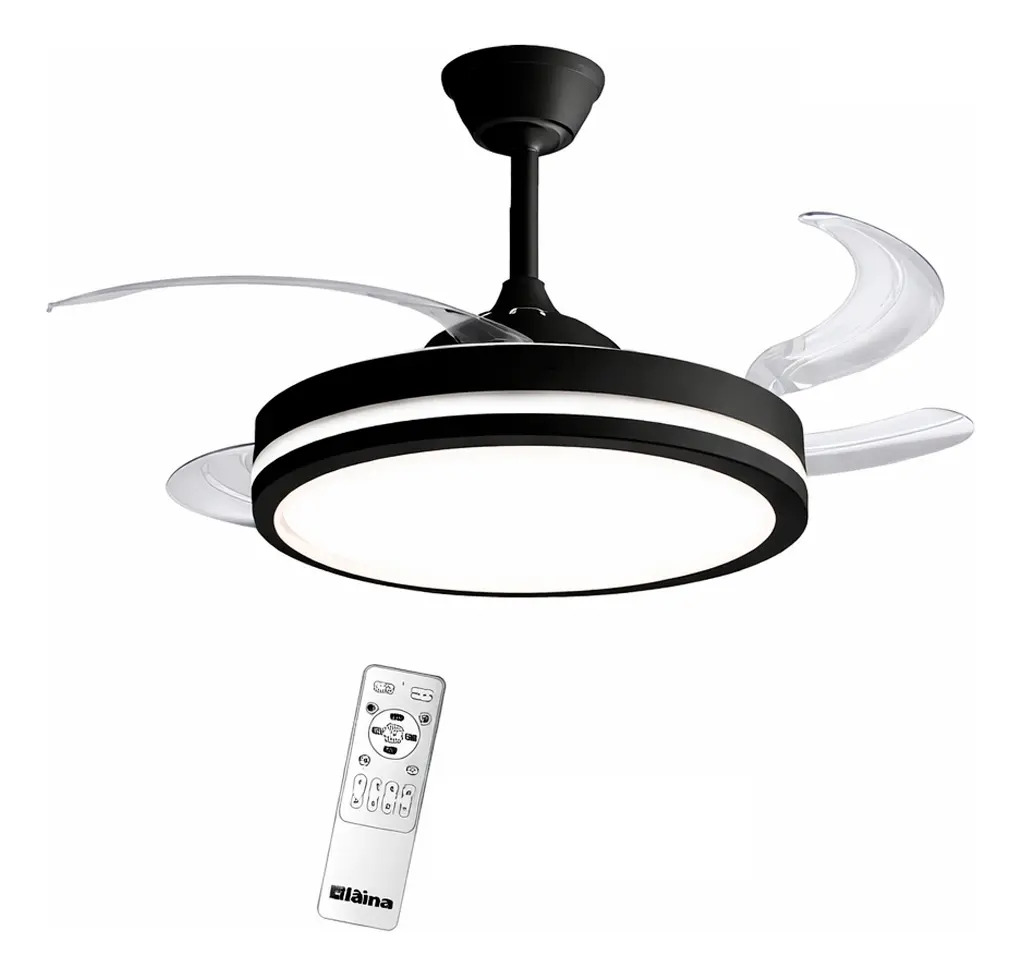 Ventilador De Techo Liliana 40 Vthn603r Palas Retractiles 4