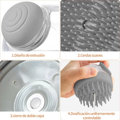 Cepillo De Baño Para Perro Mascotas,cepillo De Masaje De