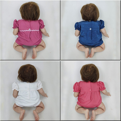 Imagem 3 de 8 de Kit Com 10 Pimpões Para Bebê Reborn Roupa Boneca Katitus