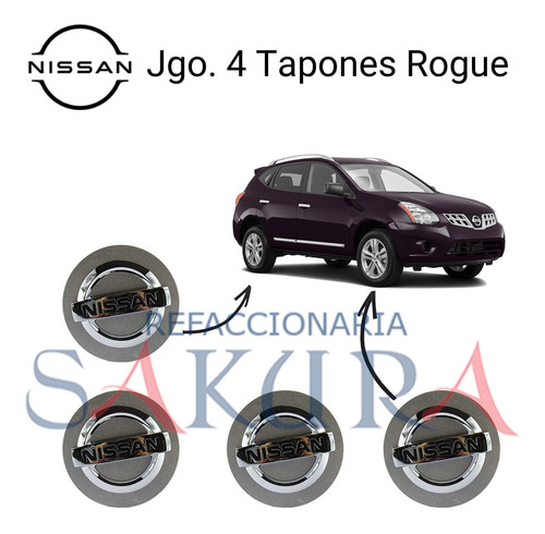 Set Tapones Rueda Rogue 2009