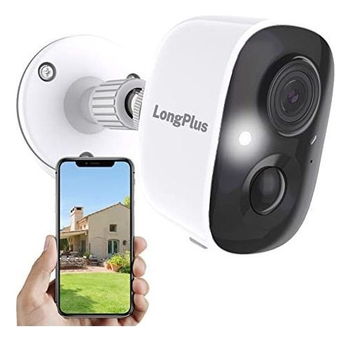  Wireless Outdoor Security Camera, Battery Powered Wifi...