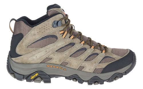 Bota Merrell Moab 3 Mid  Outdoors  Hombre Beige