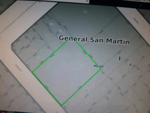 Casa Con Lote De 37mts X 43mts En San Martín Centro A Demoler O Restaurar