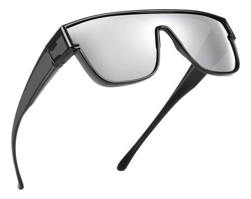 Brguras Gafas De Sol De Gran Tamaño Con Ajuste Sobre Gafas C