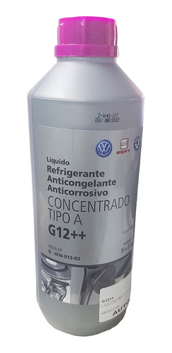 Liquido Refrigerante Vw Original G12  1 Litro