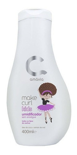 Umidificador Make Curl Kids Amavia Hidratante Infantil Hair