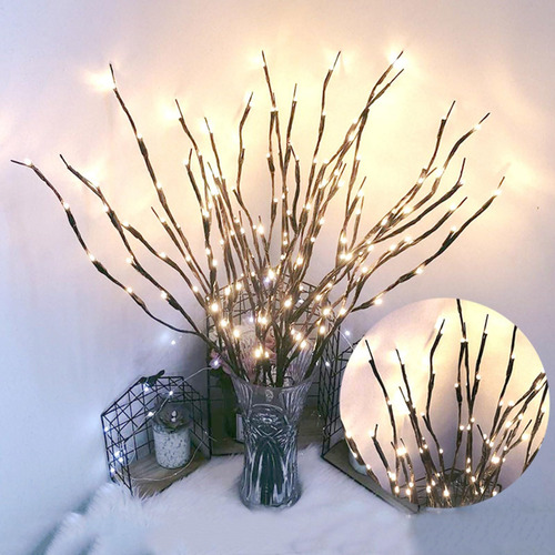Luces Mini De Batería, Rellenos De Ramas Led Para Jarras.