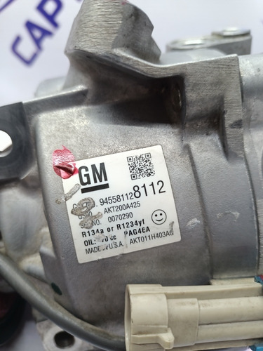 Compresor Chevrolet Sonic Std 12-17.