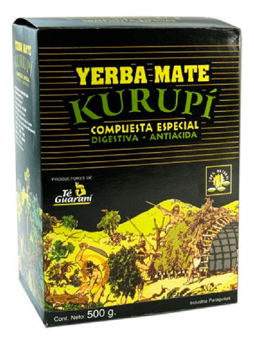 Yerba Mate Kurupi Menta Y Boldo X 500 G 