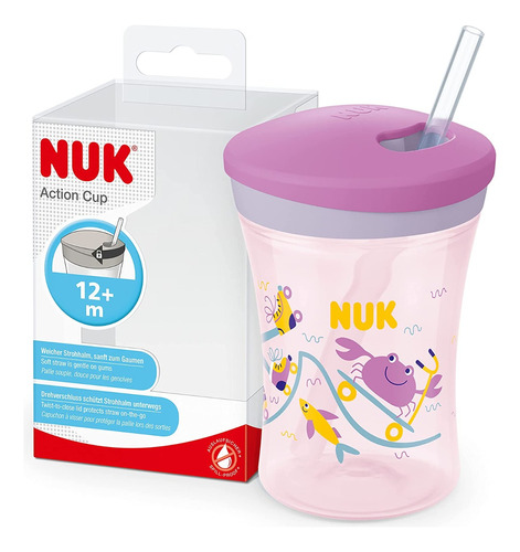 Vaso Action Cup Nuk Evolution 12m+ New! 