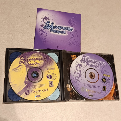 Sega Dc Juego Original Shenmue Completo Sega Dreamcast (Usado)