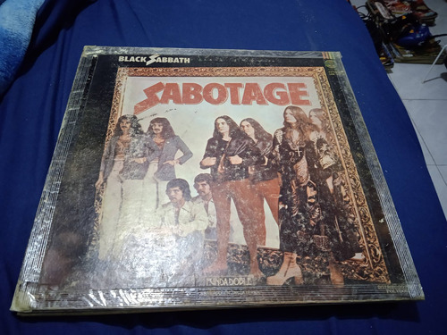 Lp Black Sabbath Sabotage En Acetato,long Play