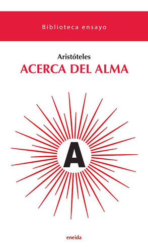 Libro Acerca Del Alma - Aristoteles